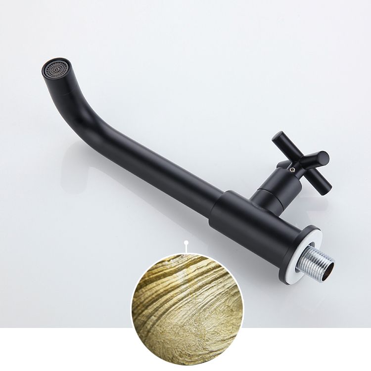 Skorter | Widely used wall-mounted bathroom sink faucet cross handle low arch faucet