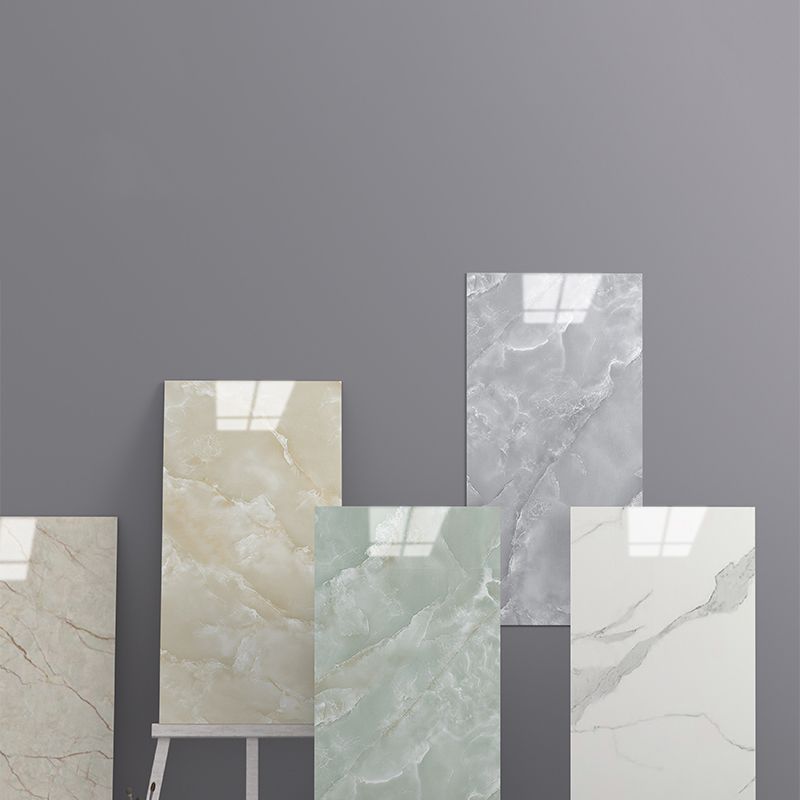 Skorter | 12" x 24" Marbling Single Panel Waterproof Splashback Wall Tile for Bathroom