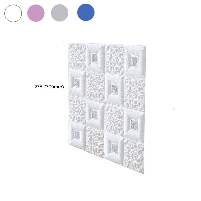 Skorter | Modern Tin Wall Panel Smooth Wall Ceiling XPE Cotton Set of 1