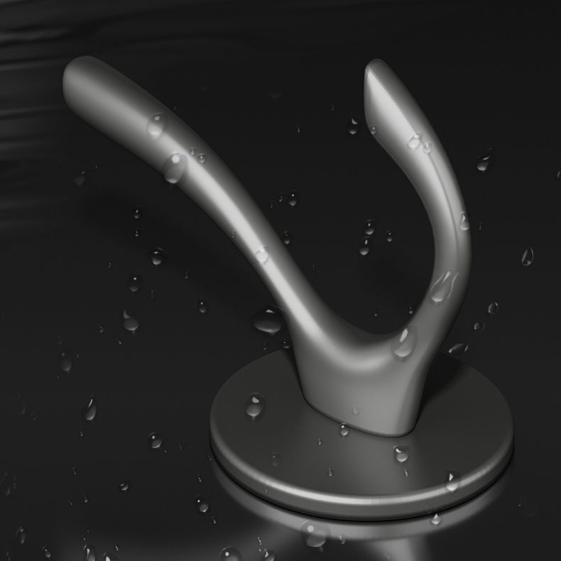 Skorter | 10-piece Bathroom Accessory Set Modern Matt Gray Bathrobe Hooks