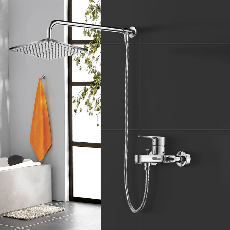 Skorter | Contemporary Style Shower Head Bathroom Fixed Shower Head with Round and Square Shape