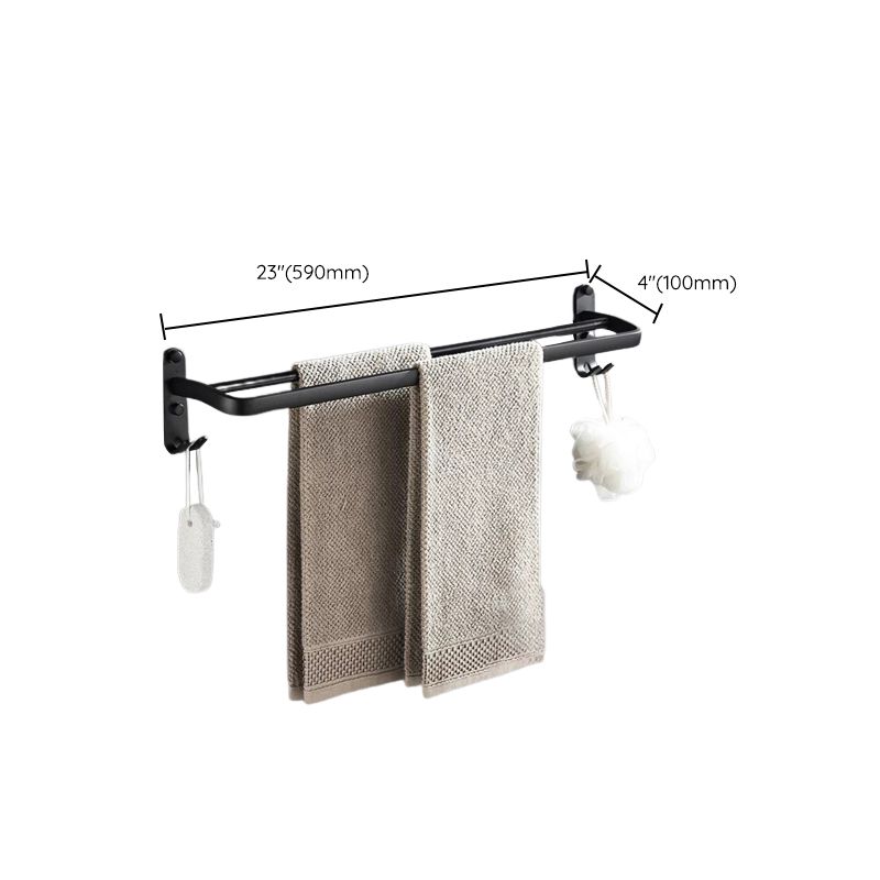 Skorter | Modern Bathroom Accessory Set Black Soap Dish Bath Tray Bathroom Set