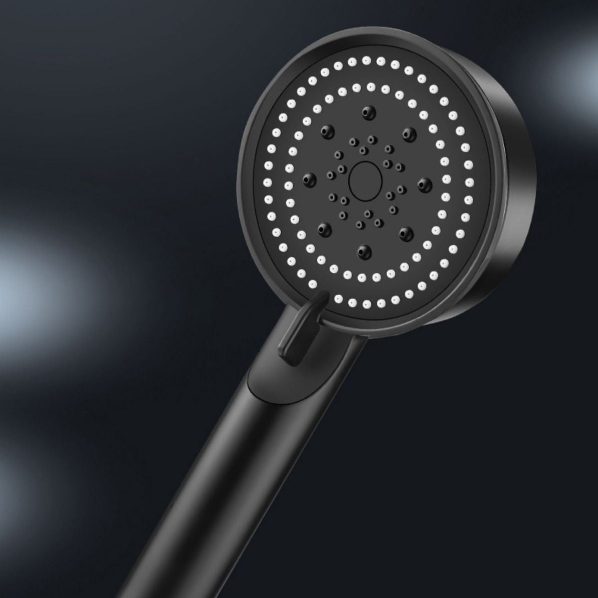 Skorter | Round Hand Shower Adjustable Spray Pattern Wall Mounted Shower Head