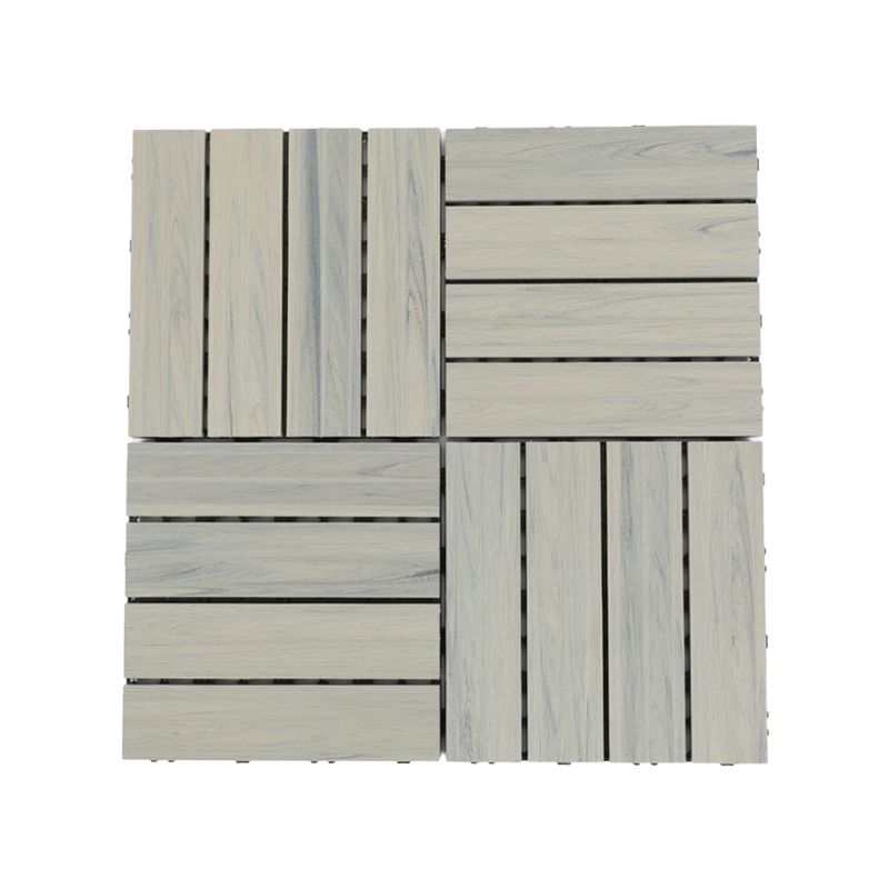 Skorter | Square Click Paver Tiles Striped Pattern Tiles