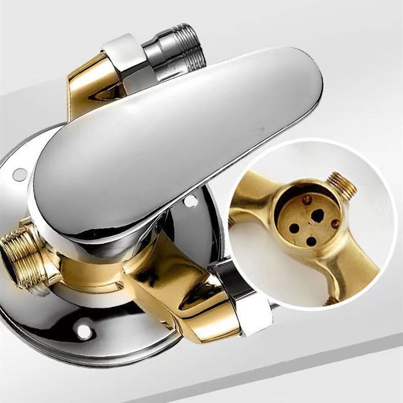 Skorter | Shower Trim Massage Jet Level Handle Wall Mounted Shower Trim