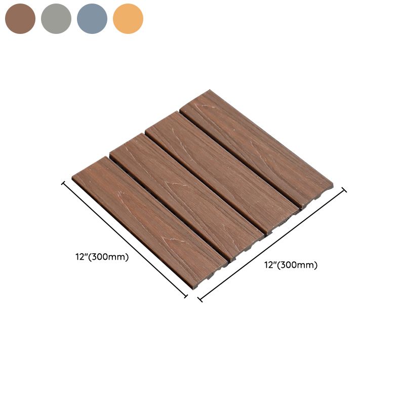 Skorter | Square Click Paver Tiles Striped Pattern Tiles