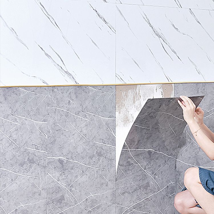 Skorter | Mosaic Tile Peel and Stick Tile PVC Kitchen Backsplash Peel and Stick Wall Tile