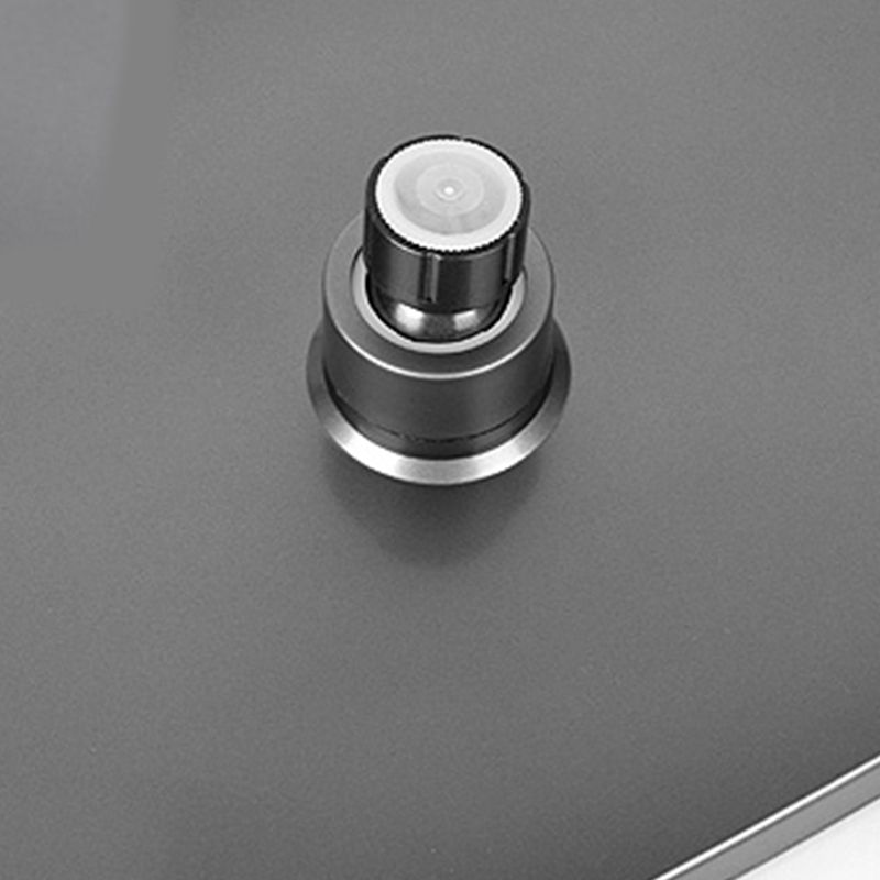 Skorter | Modern Gray Showerhead Combo Standard Spray Pattern Rectangular Large Showerhead