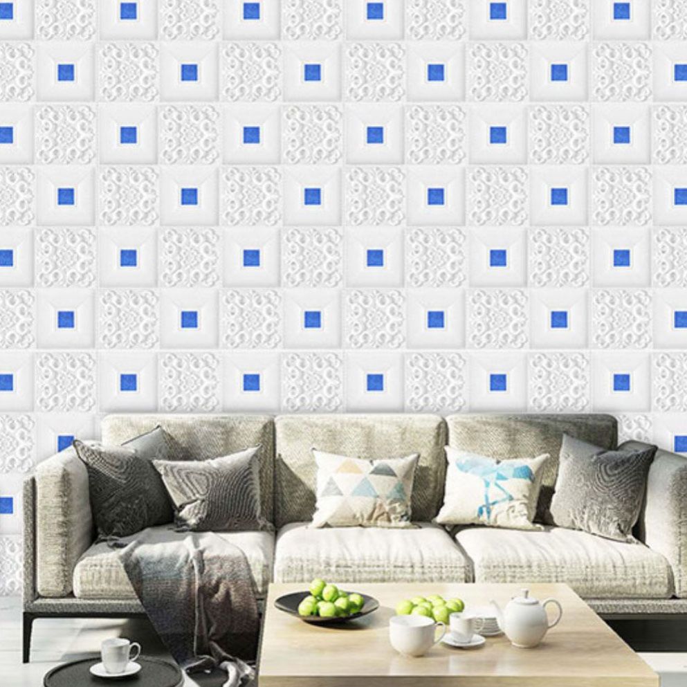 Skorter | Modern Tin Wall Panel Smooth Wall Ceiling XPE Cotton Set of 1