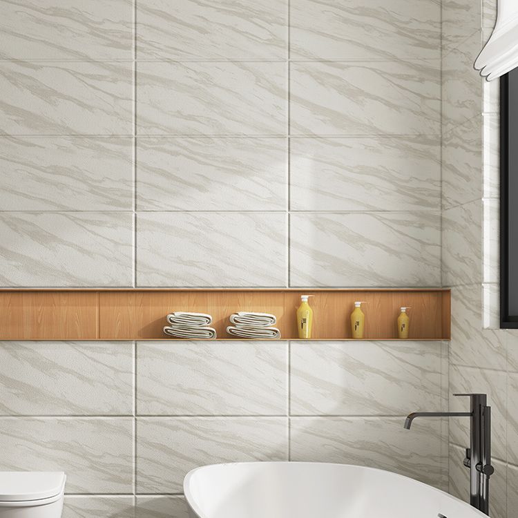 Skorter | Marbled scratch-resistant PVC tile Peel and stick tile for backsplash wall