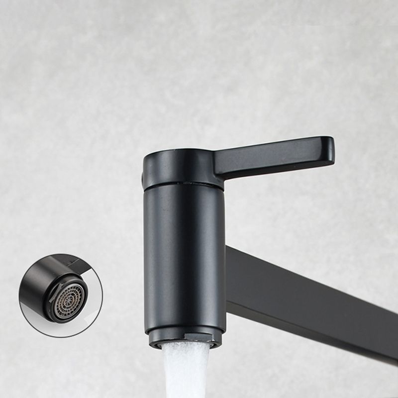 Skorter | 1-handle brushed nickel widespread faucet 1 hole wall-mounted bathroom faucet with brass