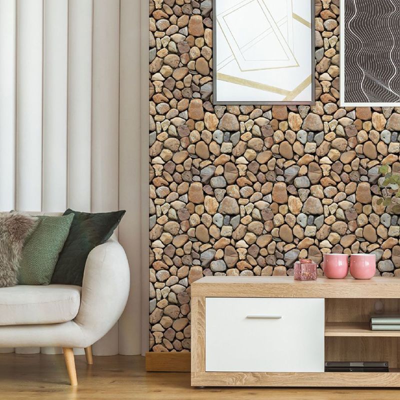 Skorter | Pattern Matte Color Stone Peel and Stick Mosaic Tile Peel and Stick Tile Set of 5