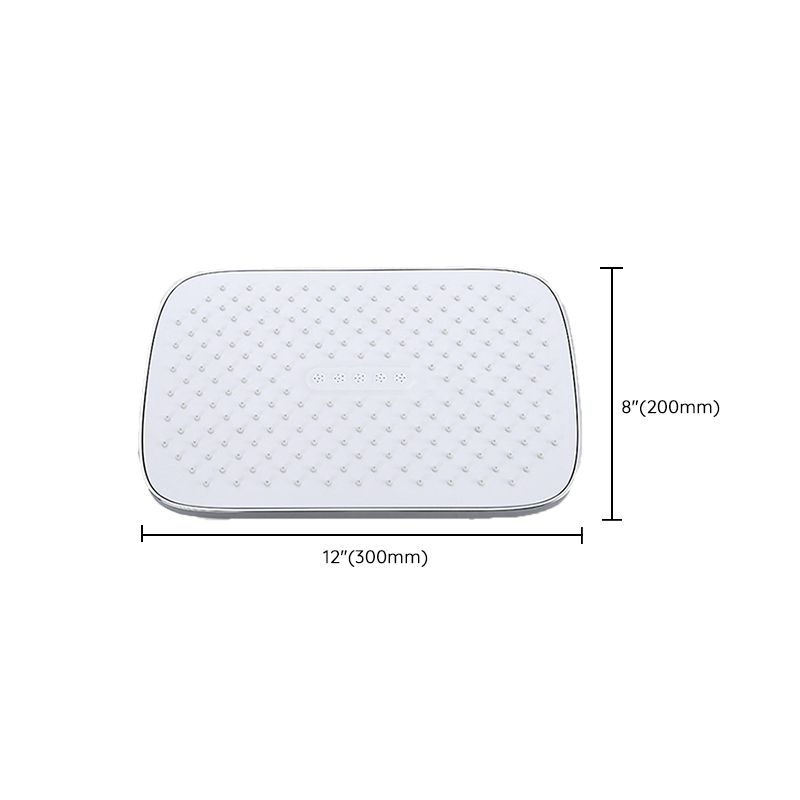 Skorter | Modern Bathroom Standard Showerhead Rainfall Square Ceiling Mounted Showerhead