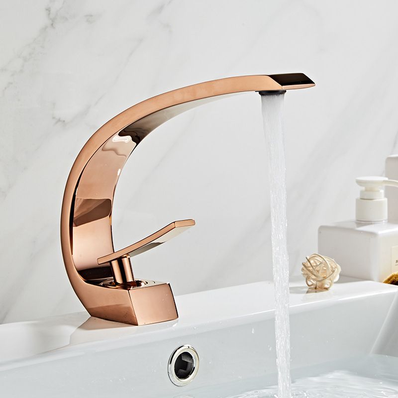 Skorter | 17 cm High Sink Faucet Luxury 1 Hole Sink Faucet Cubic Bathroom Faucet