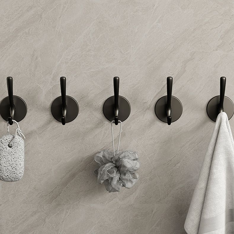 Skorter | 10-piece Bathroom Accessory Set Modern Matte Grey Bathrobe Hooks
