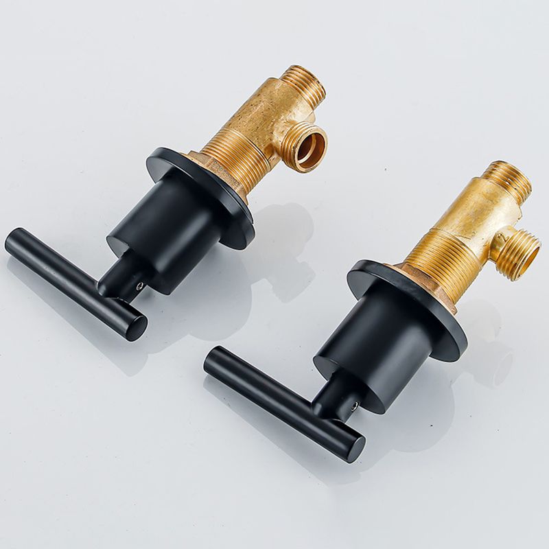 Skorter | Modern 2-Handle Bathroom Sink Faucet 3-Hole Widespread Bathroom Faucet