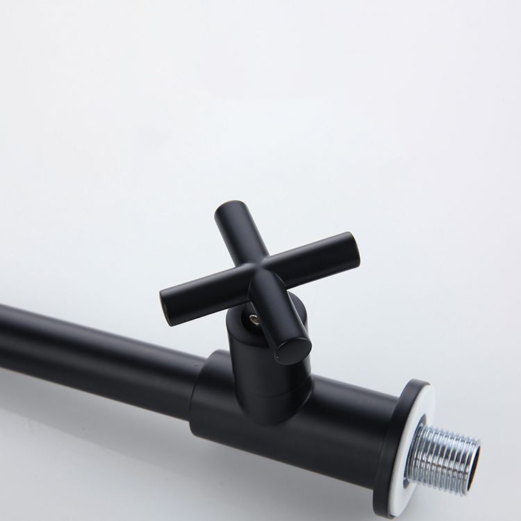 Skorter | Widely used wall-mounted bathroom sink faucet cross handle low arch faucet