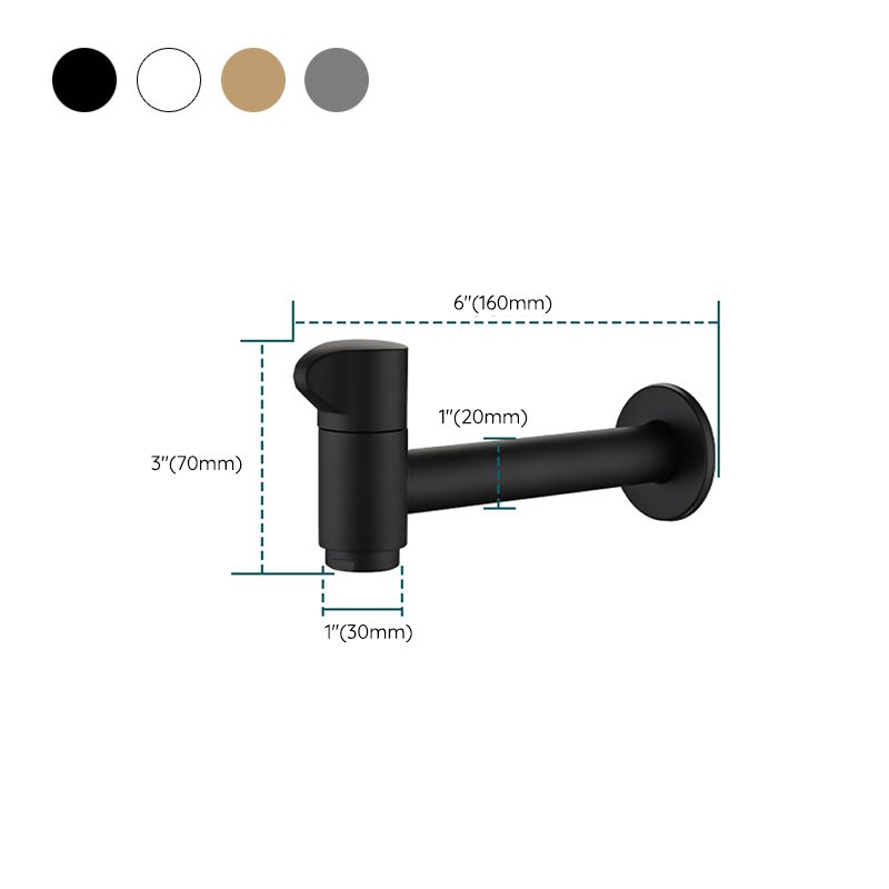 Skorter | Widely used wall-mounted bathroom sink faucet cross handle low arch faucet