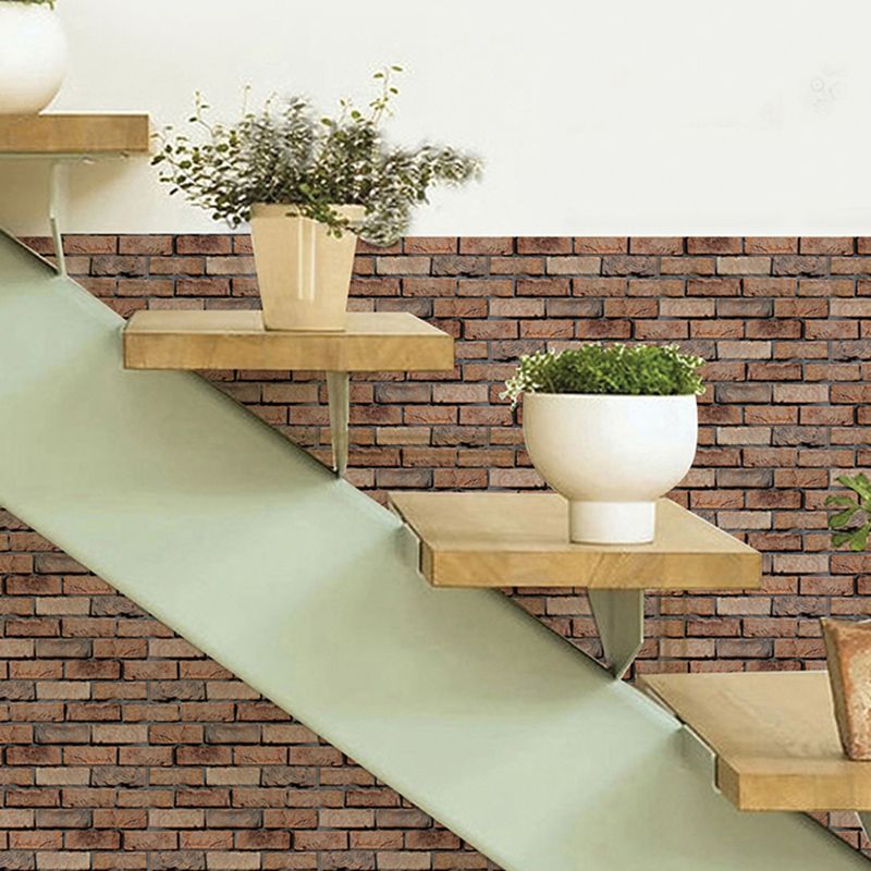 Skorter | Pattern Matte Color Stone Peel and Stick Mosaic Tile Peel and Stick Tile Set of 5