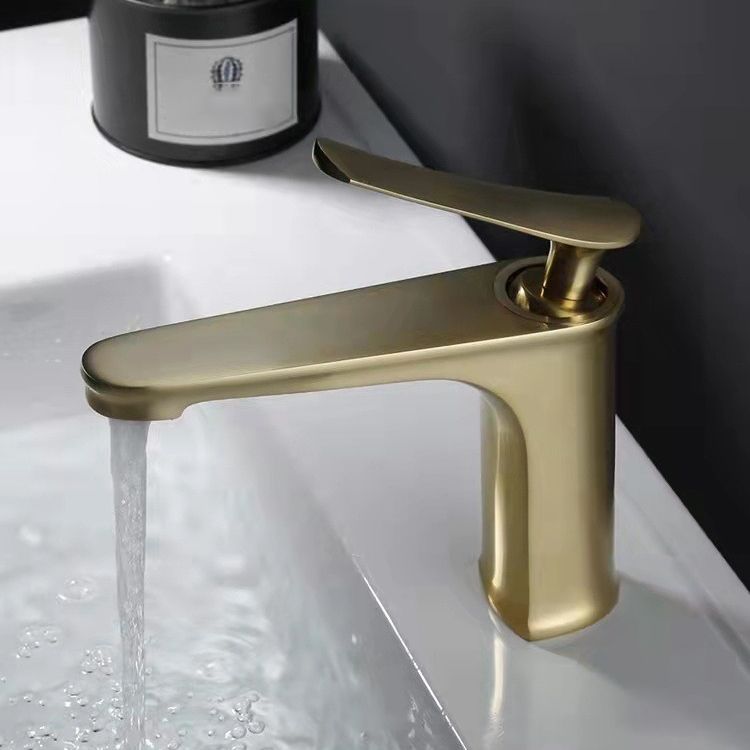 Skorter | 1 Handle Full Copper Bathroom Sink Faucet Nordic Modern Vanity Faucet with Drain