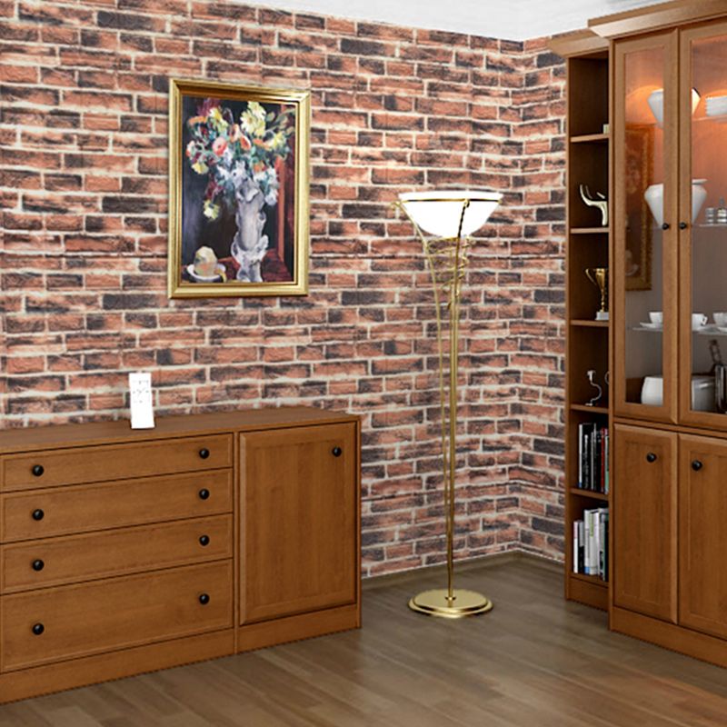 Skorter | Artificial Brick Wall Panel In Industrial Style Simple Living Living Room Wall Panel (1-Pack)