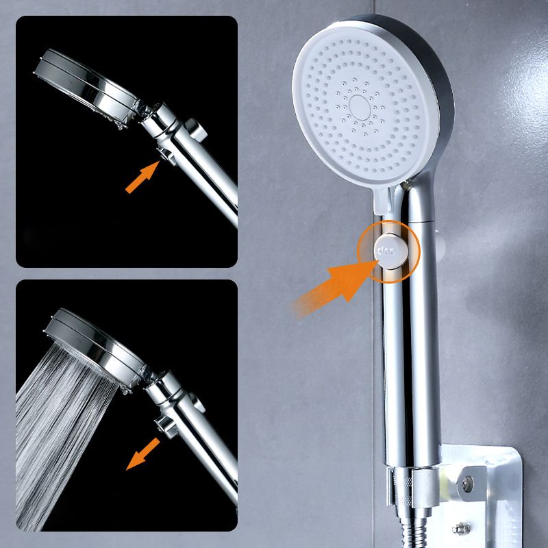Skorter | Modern adjustable shower head metal 3 spray functions shower head combi