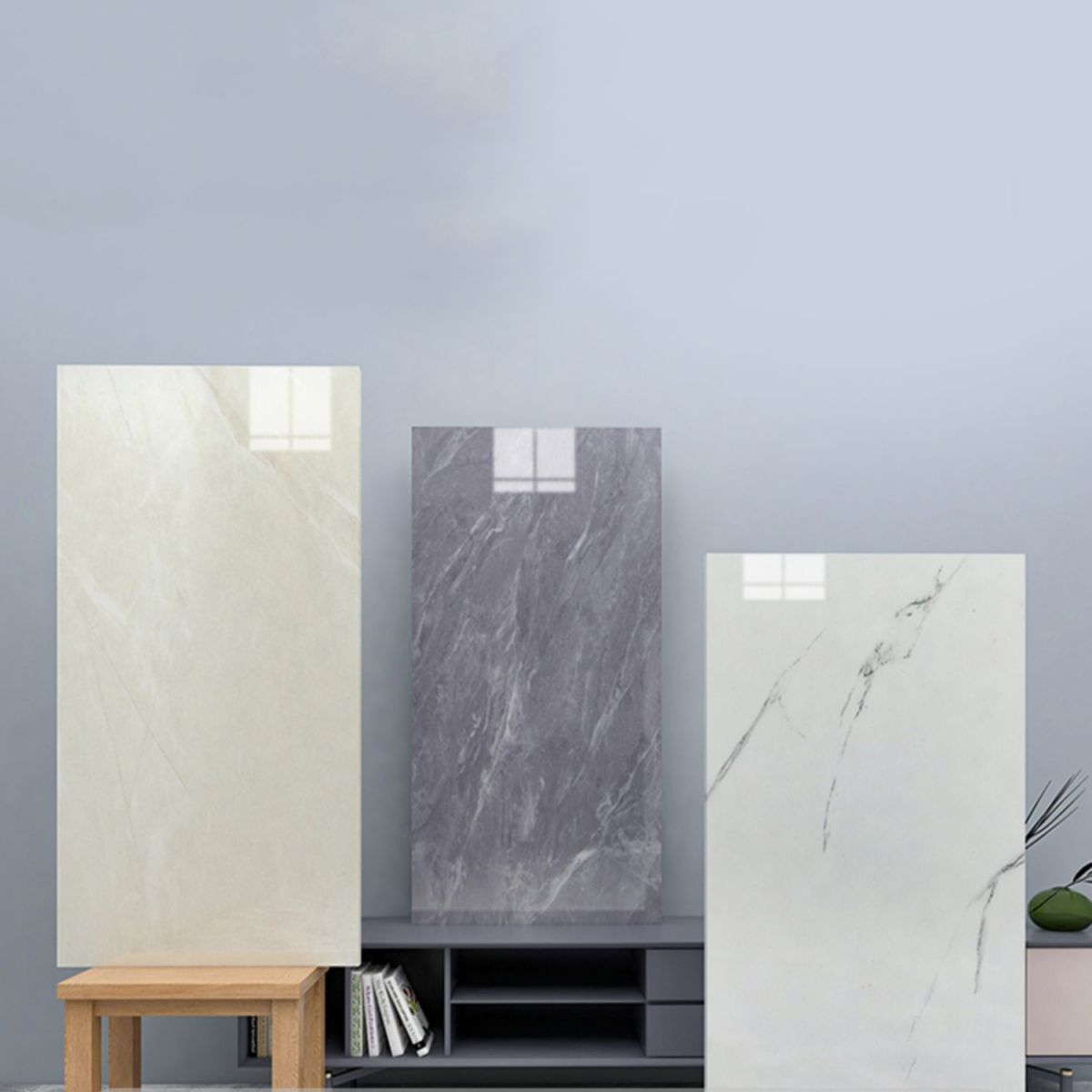 Skorter | 10-Pack PVC rectangular Peel & Stick subway tile kitchen and bathroom backsplash