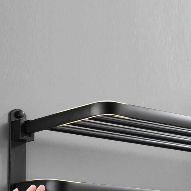 Skorter | Modern Bathroom Accessory Set Black Soap Dish Bath Tray Bathroom Set
