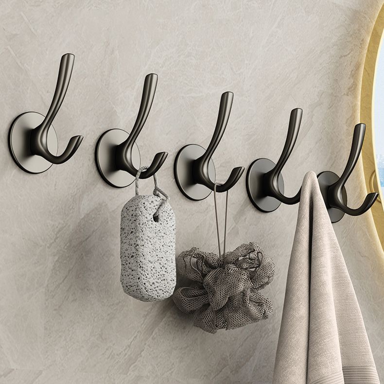 Skorter | 10-piece Bathroom Accessory Set Modern Matt Gray Bathrobe Hooks