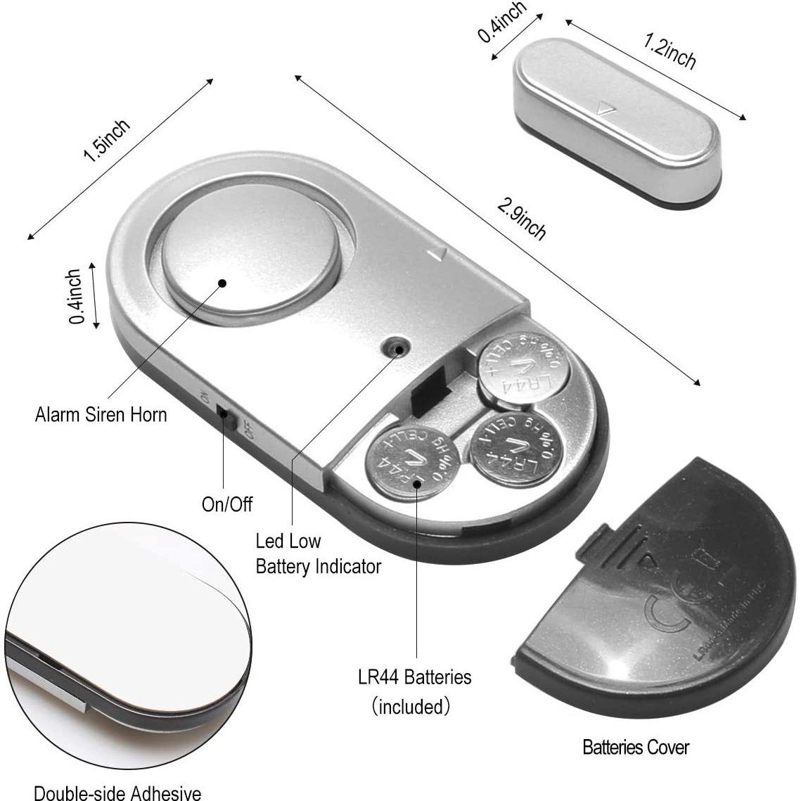 Skorter | 120DB Door Window Alarm