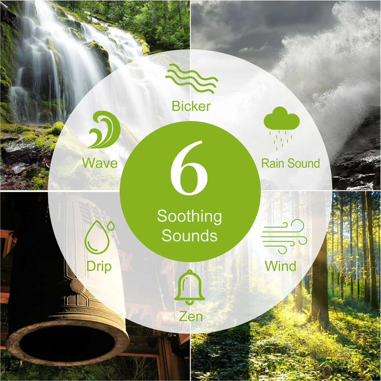 Skorter | 120ml Cooling mist humidifier Ultrasonic aroma essential oil diffuser