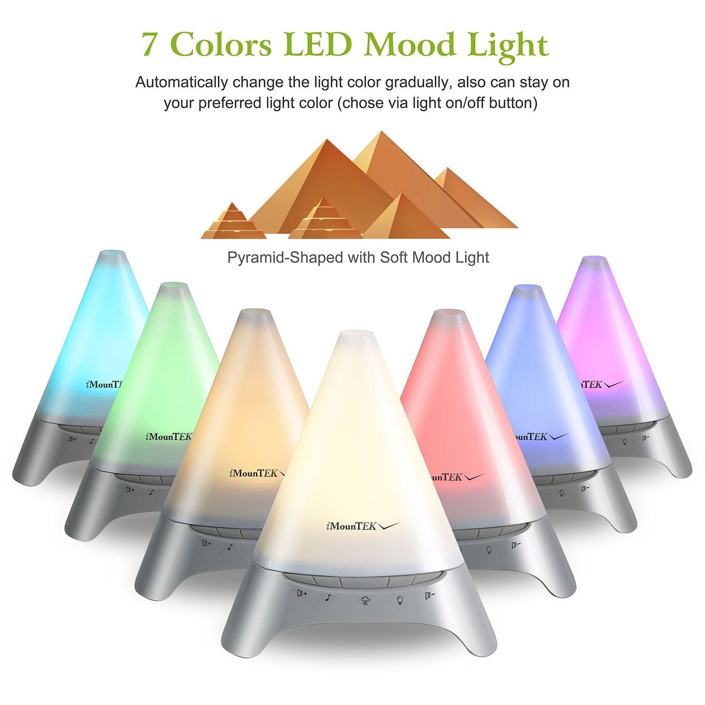 Skorter | 120ml Cooling mist humidifier Ultrasonic aroma essential oil diffuser