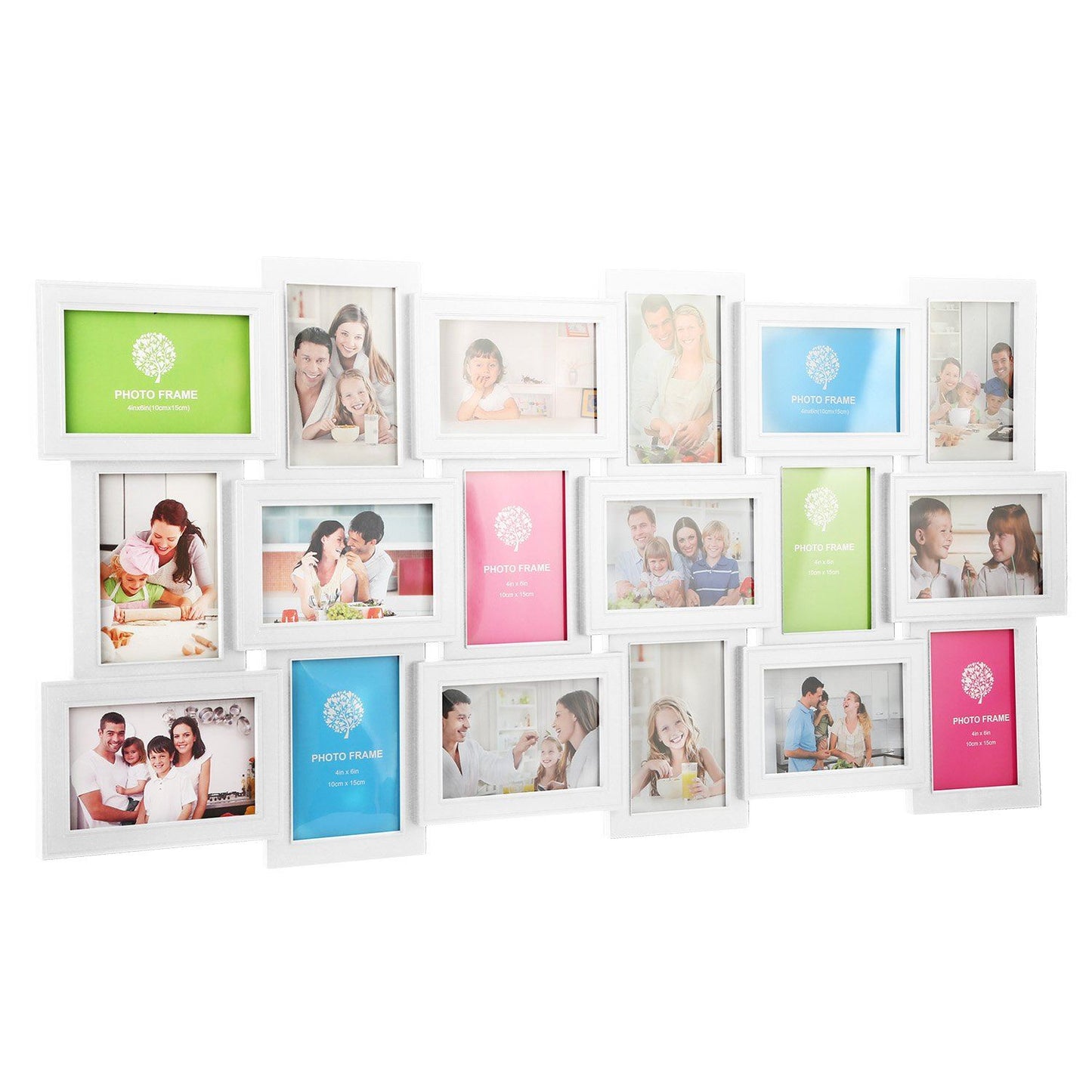 Skorter | 12/18 Picture Frames Collage for Pictures in 4" x 6" Glass Protection
