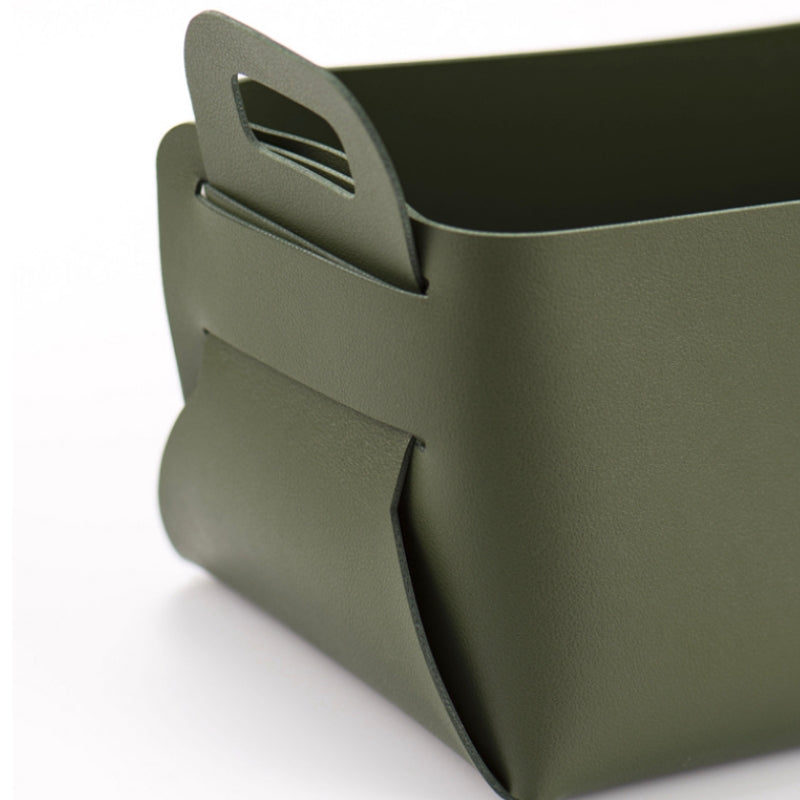 Skorter | Faux leather storage baskets