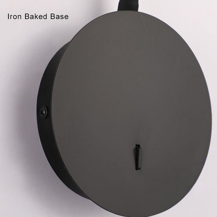 Skorter | Minimalist 1-light LED wall lamp with 360-degree adjustability