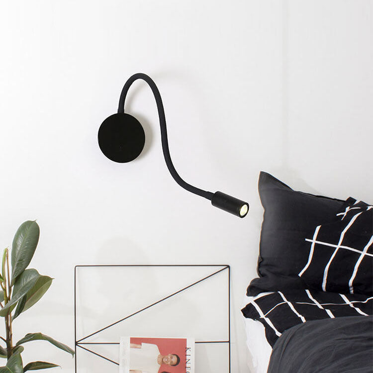 Skorter | Minimalist 1-light LED wall lamp with 360-degree adjustability
