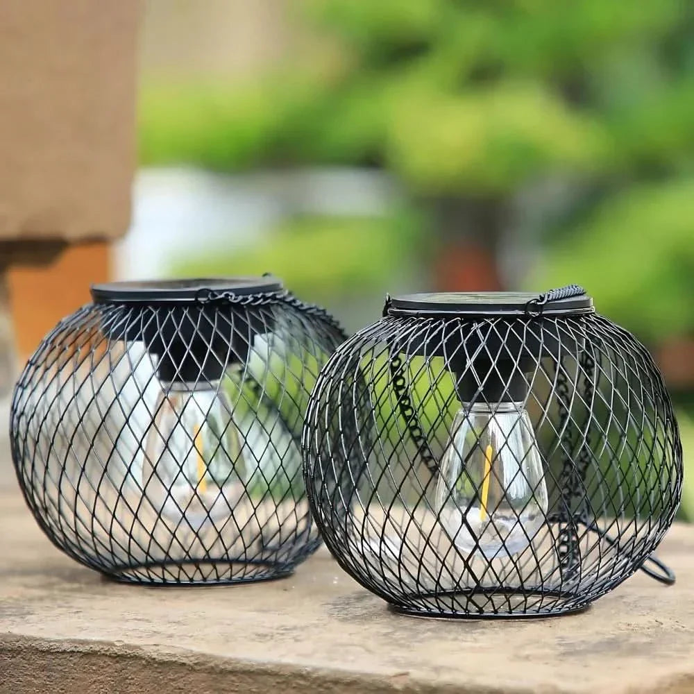 Skorter | Sunny Garden Solar Lantern – Waterproof LED Outdoor Light with Auto Sensor