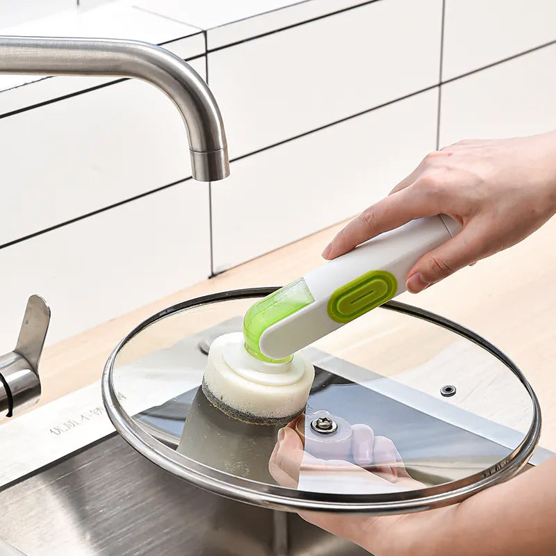 skorter | Multifunctional Long Handle Liquid Filled Cleaning Brush