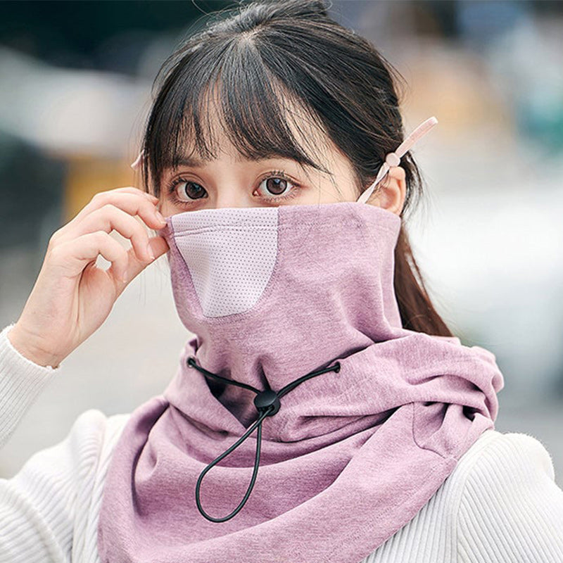 skorter | Hooded Face Mask With Neck Warmer For Cycling