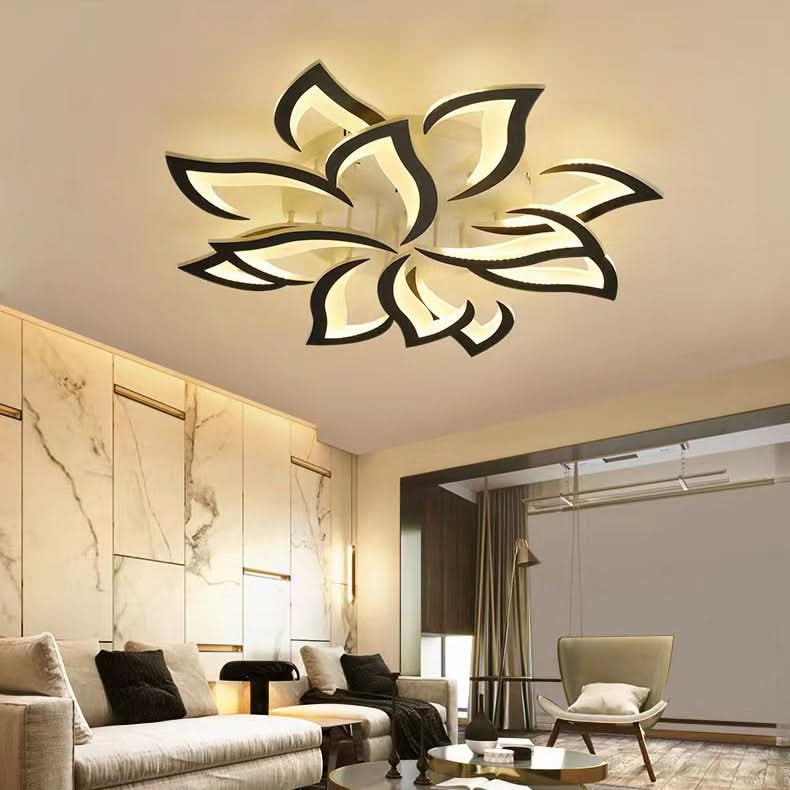 Skorter | Modern Flower-Shaped LED Ceiling Light for Home Décor