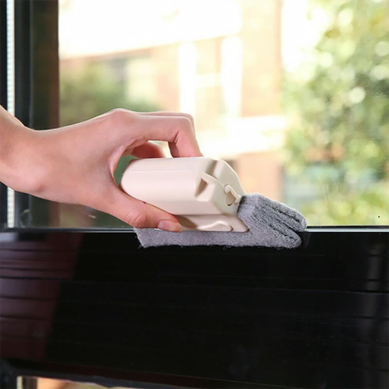 skorter | Door window groove cleaning brushes, 3 pieces