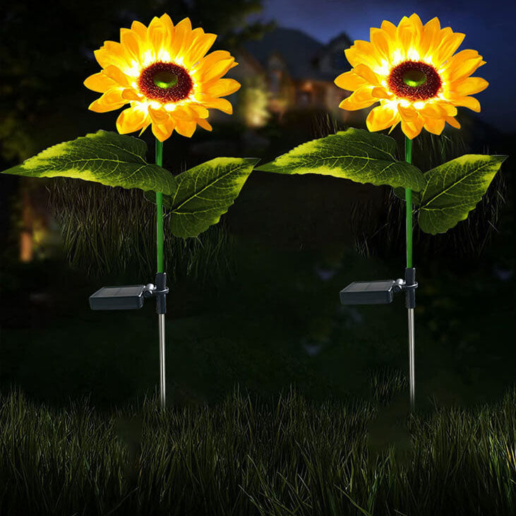 Skorter | Solar Sunflower LED Outdoor Lawn Decorative Ground Stake Light