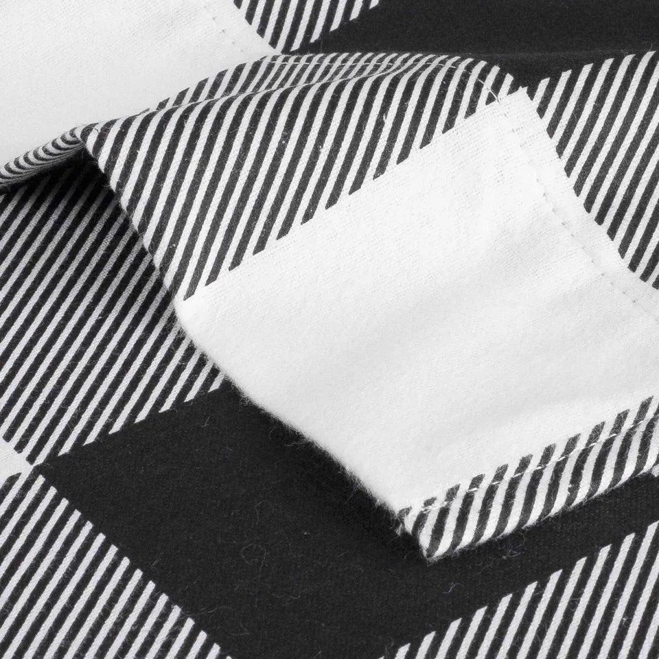 Skorter | 4-piece: Kathy Ireland 100% Turkish cotton flannel bedding
