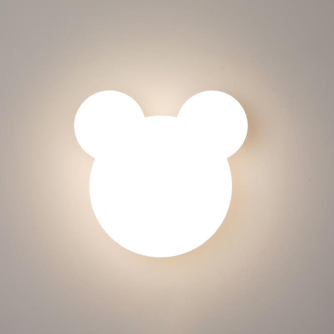 Skorter | Cartoon minimalist bear-shaped LED wall lamp