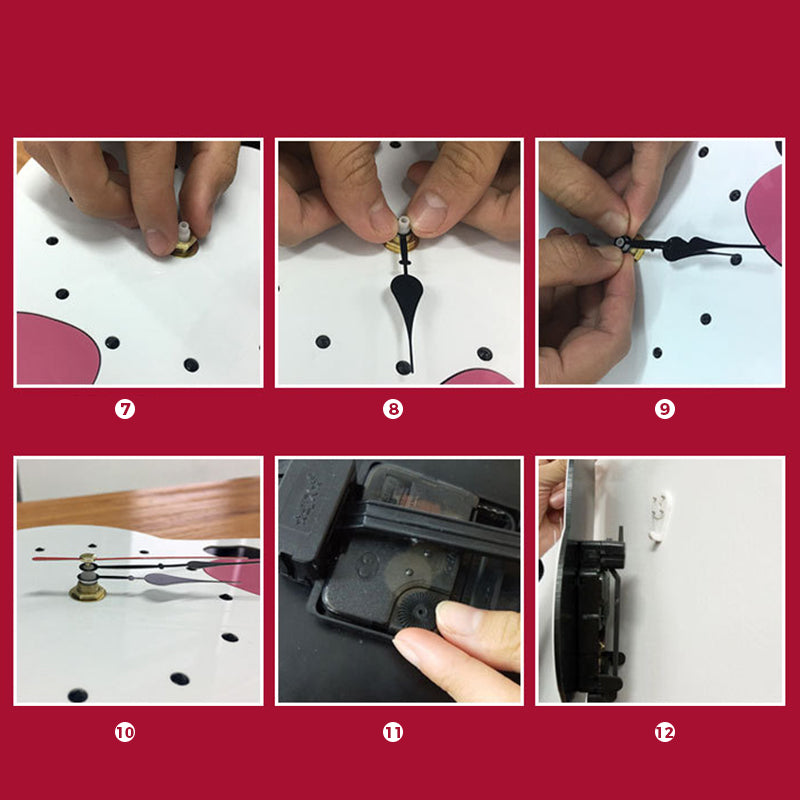 skorter | Nordic Cat Wobble Tail Wall Clock