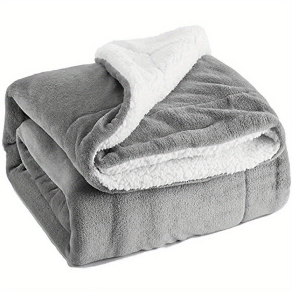 Skorter | Sherpa Fleece Blanket - Soft and Warmer, Suitable for Sofa and Couch, All-Season