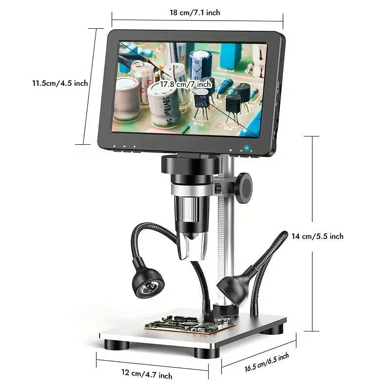 Skorter | 12MP Ultra-precise focusing soldering microscope