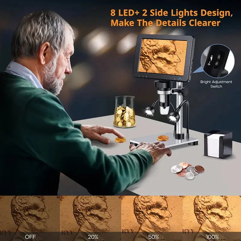 Skorter | 12MP Ultra-precise focusing soldering microscope