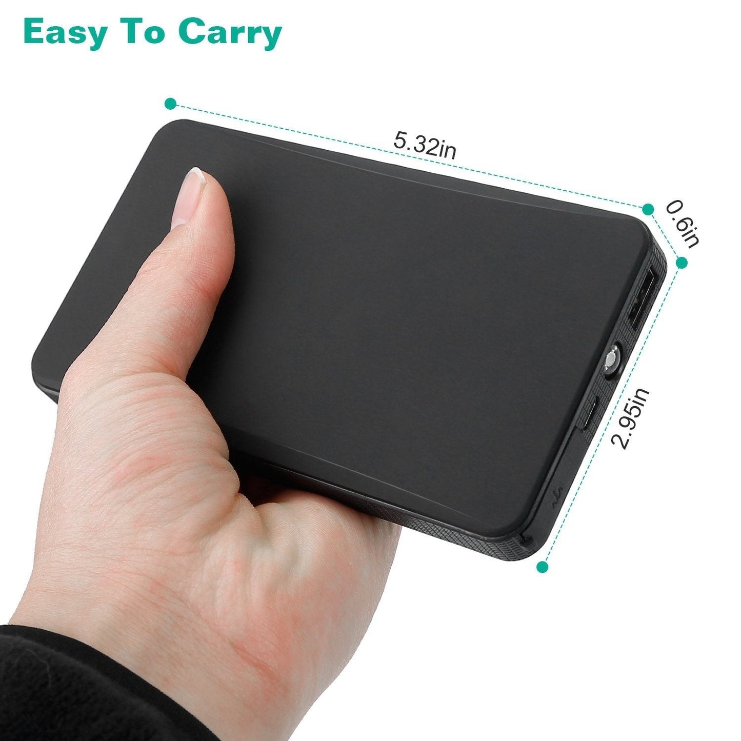 Skorter | 12V Car Jump Starter 300A Top 20000 mAh Battery Charger