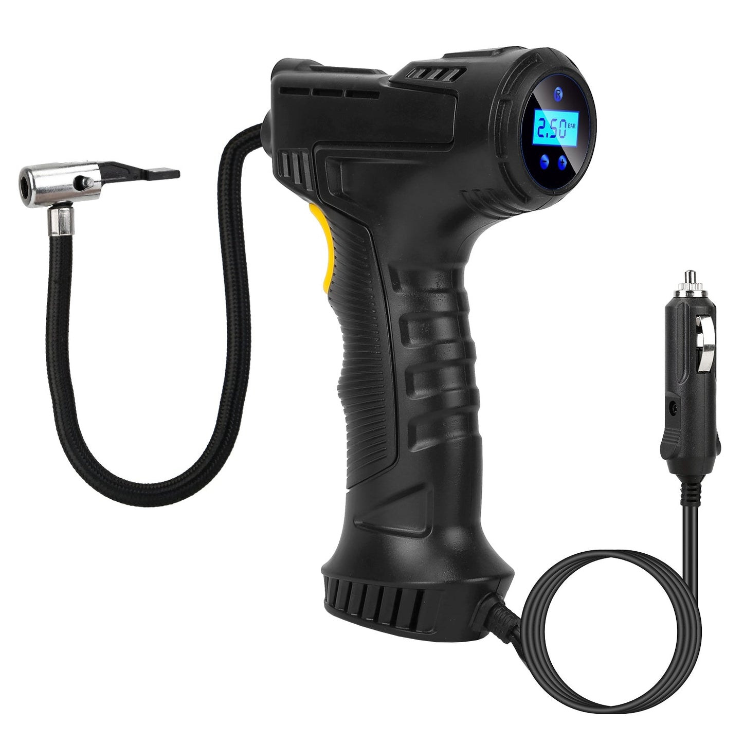Skorter | 12V Digital Tire Pump with LED Light 150 PSI